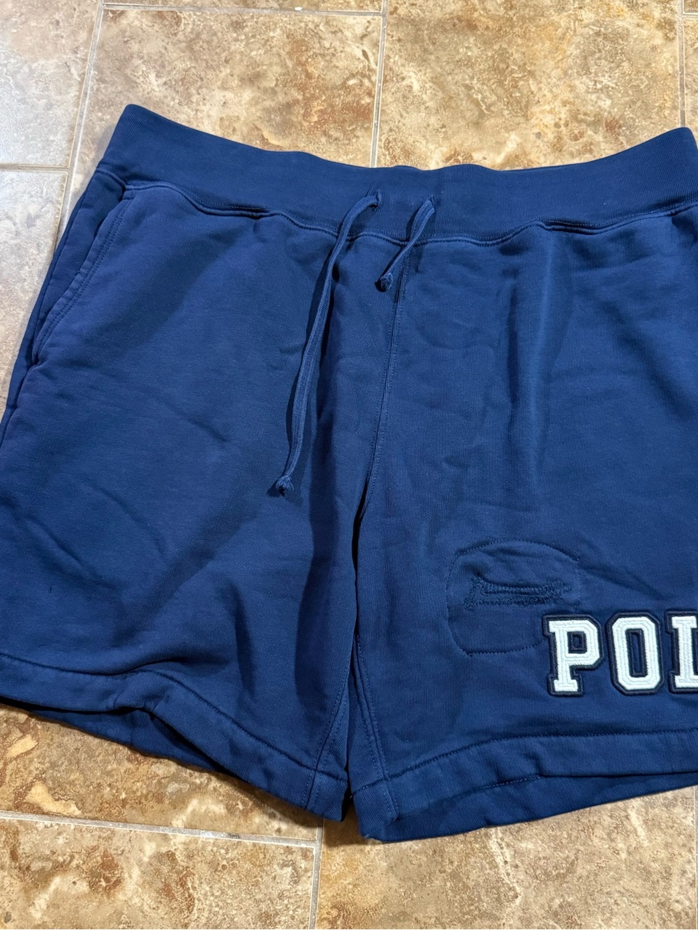 Polo by Ralph Lauren Navy Athletic Drawstring Men’s Shorts